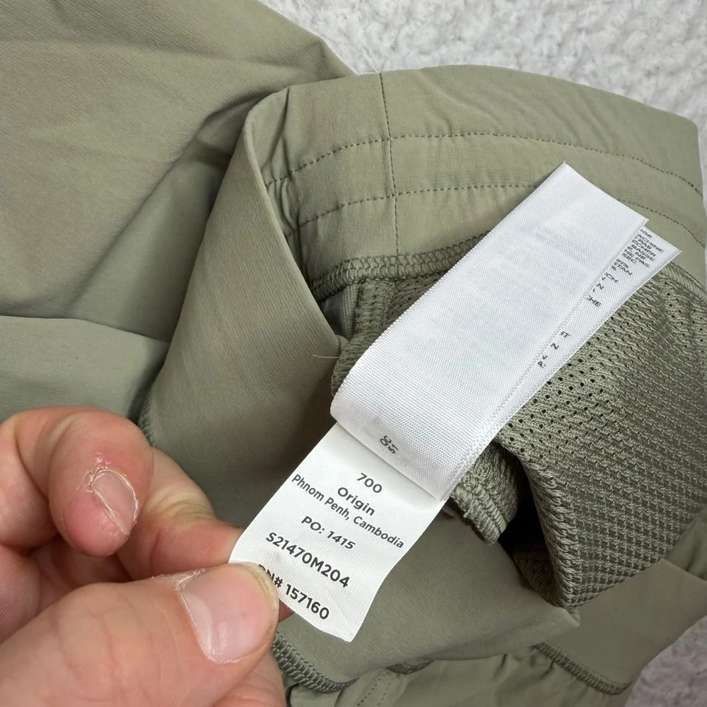 Cotopaxi Veza Adventure Pants Mens S Green Khaki Hiking Joggers S21470M204
